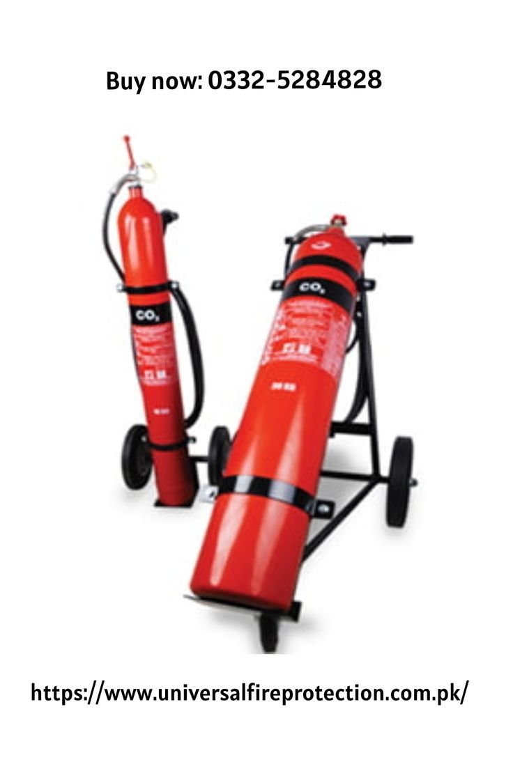 Buy 25kg CO₂ Trolley Fire Extinguisher for industrial and commercial fire safety in Pakistan – Safe Traders