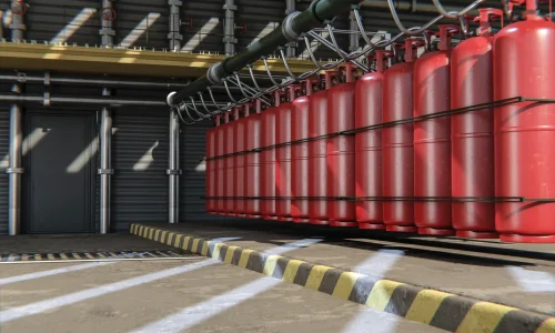 3d-rendering-gas-cylinder